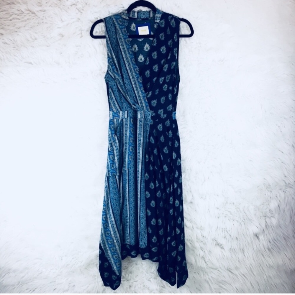 Anthropology  Maeve Wrap Long Casual Maxi